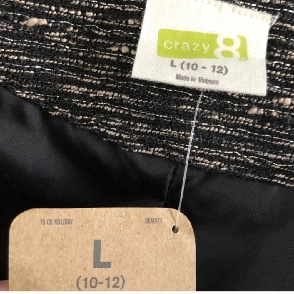 Crazy 8 Blazers/Jackets & Coats, Size LG for Kids